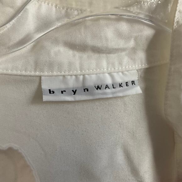 Bryn Walker Marta Oversized Lagenlook 100% Tencel Button Front Jacket - NEW - Picture 4 of 10